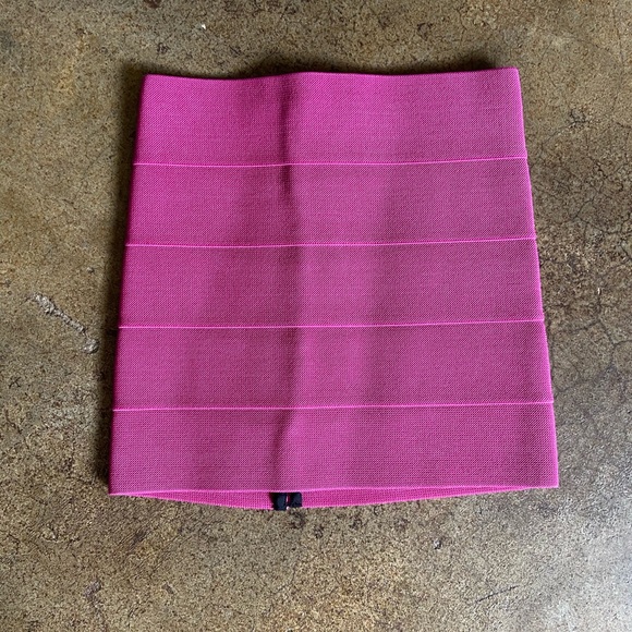 NWOT Pleasure Doing Business Bandage Mini Skirt - Picture 4 of 5